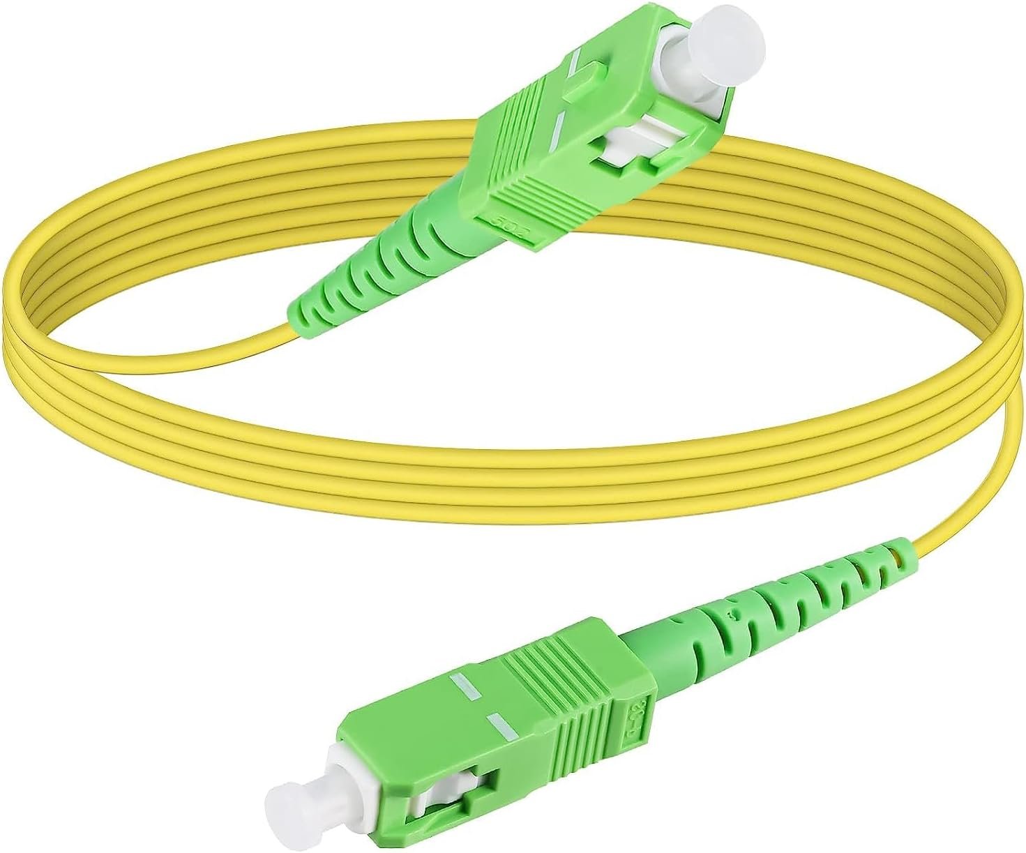 10M (30 Feet) - Singlemode Simplex Fiber Optic Cable (9/125) - SC/APC to SC/APC
