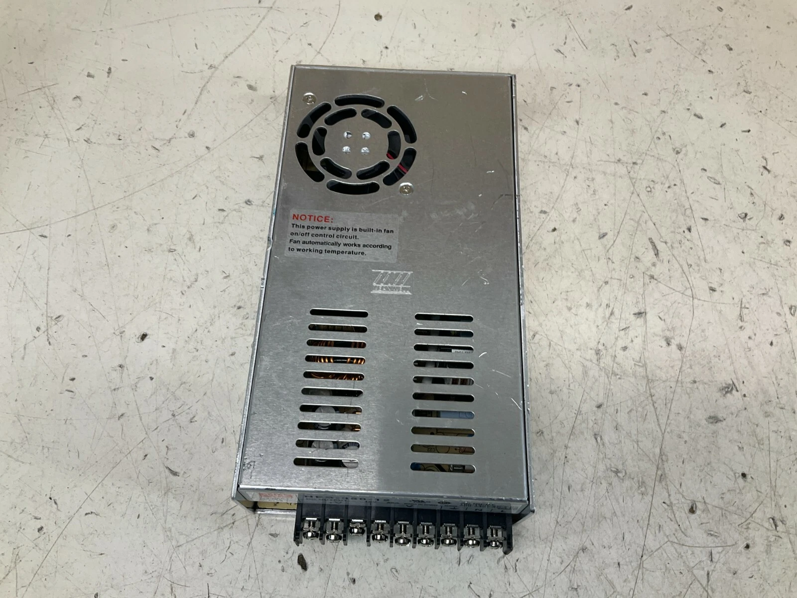 MW Switching Power Supply NES-350-12 AC/DC PSU 12V 29A S - Image 7