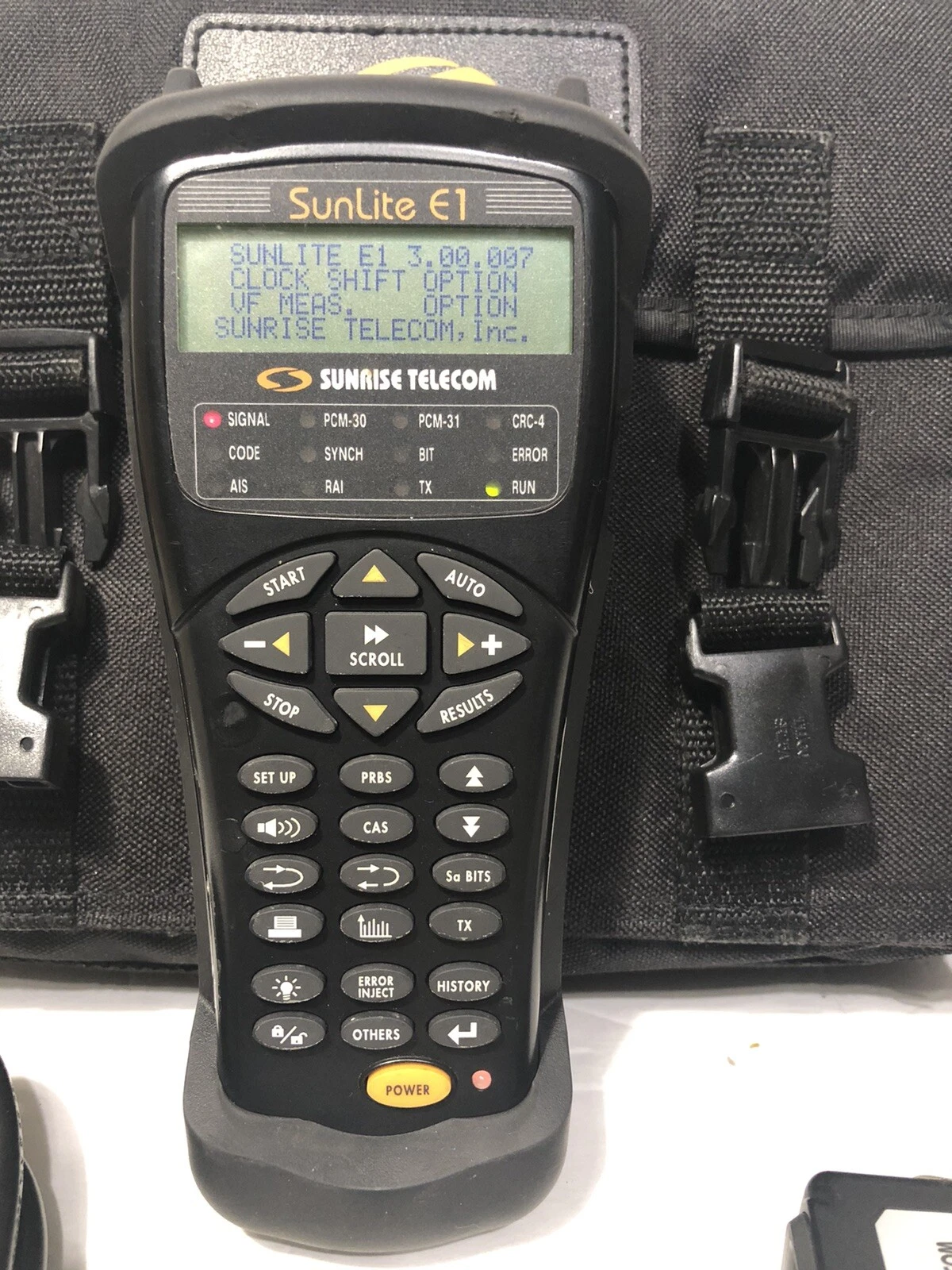 Ensemble de test de transmission Sunrise Telecom Sunlite E1 2M utilisé en excellent état - Image 8