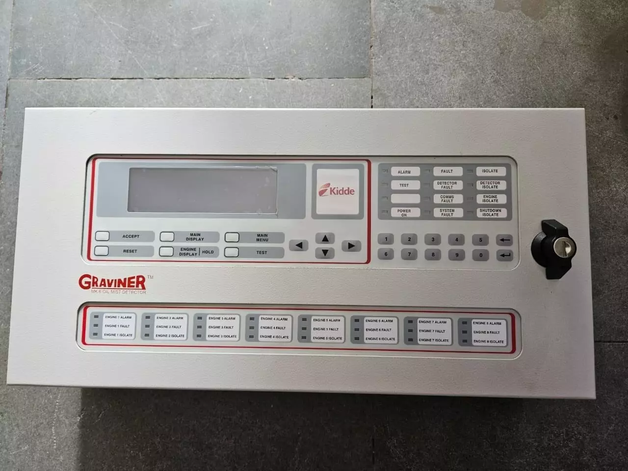 Graviner MK6 Oil Mist Detector Panel Board