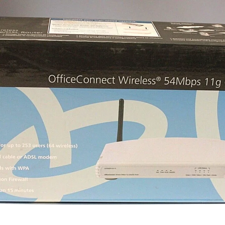 3CRWER100-75 WL-537 10075-010-000 HP V100 Cable/DSL Wireless-G Router