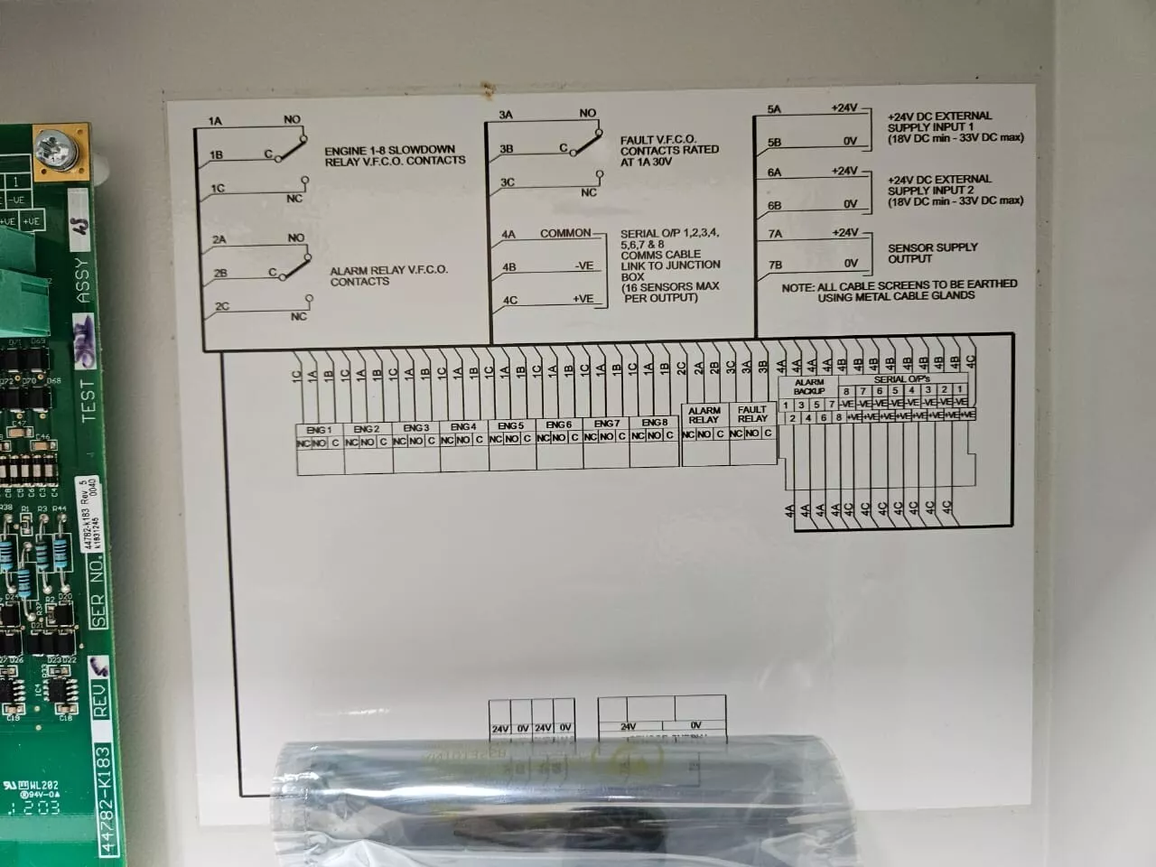 Graviner MK6 Oil Mist Detector Panel Board - Image 11