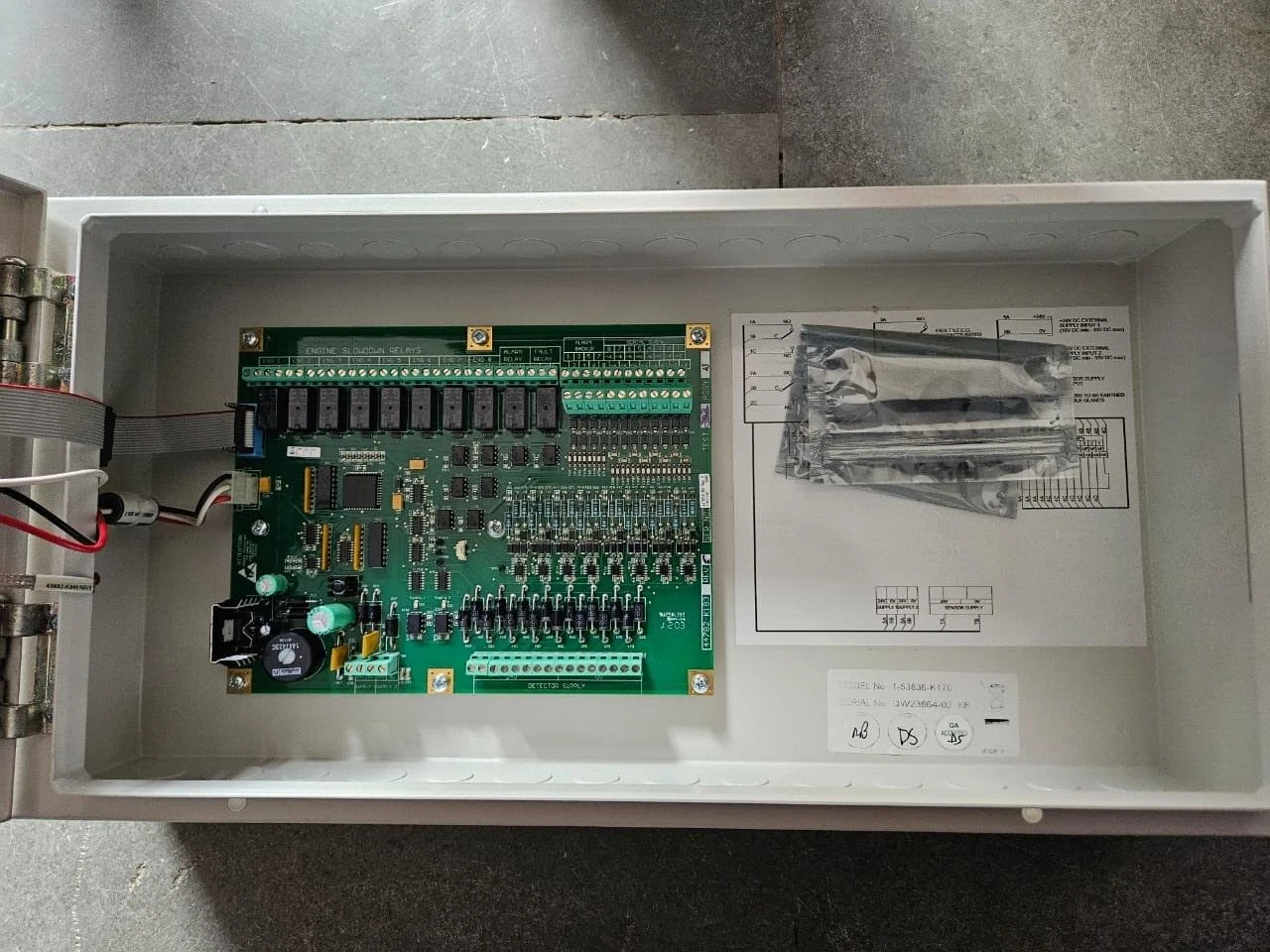 Graviner MK6 Oil Mist Detector Panel Board - Image 10