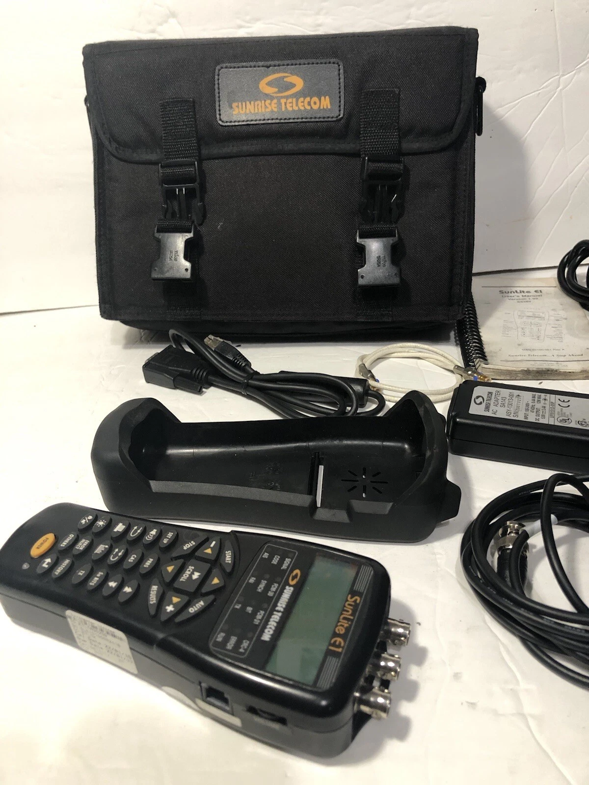 Ensemble de test de transmission Sunrise Telecom Sunlite E1 2M utilisé en excellent état - Image 2