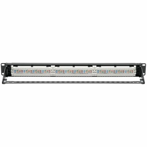 Tripp Lite Cat6 PoE Patch Panel 24-Port 110/Krone 568A/B RJ45 1URM TAA - Image 4
