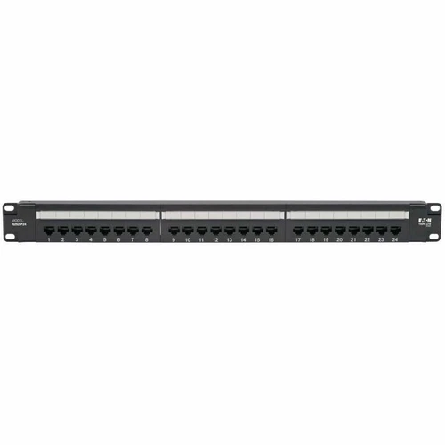 Tripp Lite Cat6 PoE Patch Panel 24-Port 110/Krone 568A/B RJ45 1URM TAA - Image 3
