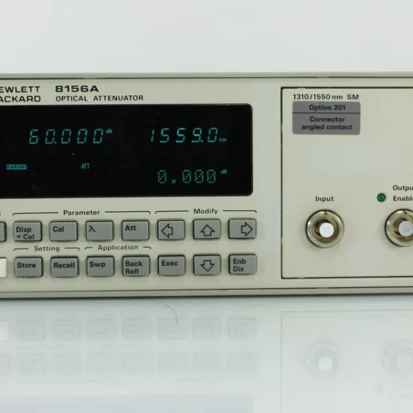 Agilent HP 8156A Optical Attenuator with Option 201 - Calibration included