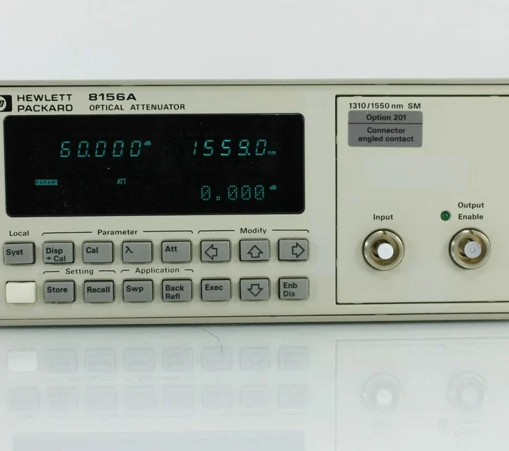 Agilent HP 8156A Optical Attenuator with Option 201 - Calibration included